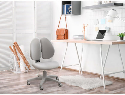 オフィスチェア デスクチェア 学習椅子 子供 パソコンチェア ワークチェア PCチェア 学習チェア おしゃれ 姿勢 撥水 昇降 回転 コンパクト 低め 小さめ 布 RBT-1 椅子 オフィス(代引不可)