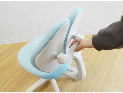 オフィスチェア デスクチェア 学習椅子 子供 パソコンチェア ワークチェア PCチェア 学習チェア おしゃれ 姿勢 撥水 昇降 回転 コンパクト 低め 小さめ 布 RBT-1 椅子 オフィス(代引不可)