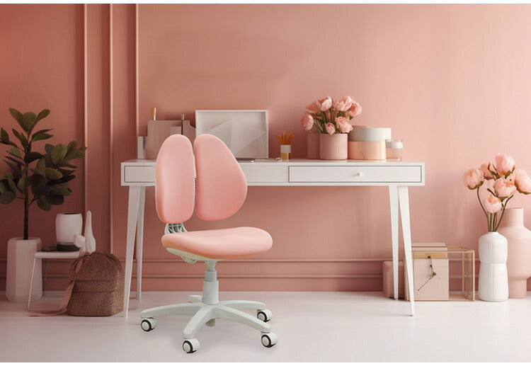 オフィスチェア デスクチェア 学習椅子 子供 パソコンチェア ワークチェア PCチェア 学習チェア おしゃれ 姿勢 撥水 昇降 回転 コンパクト 低め 小さめ 布 RBT-1MA 椅子 オフィス 足置きリング付き(代引不可)