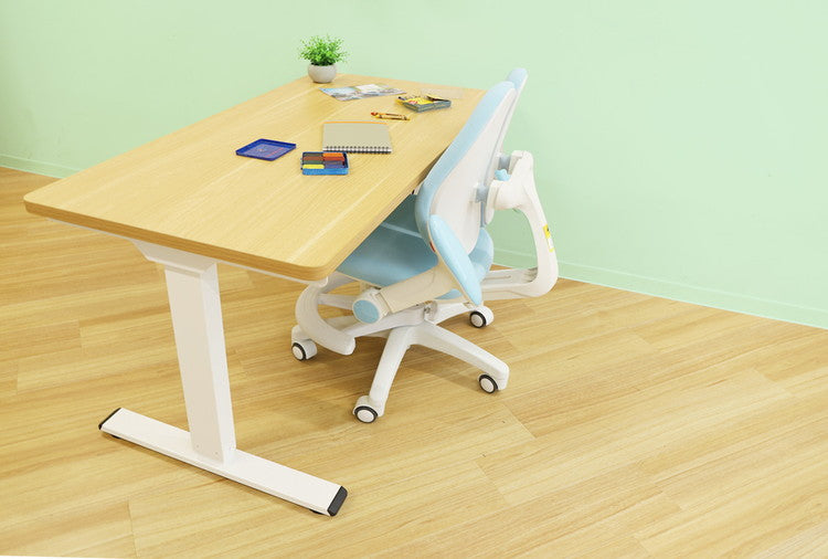 オフィスチェア デスクチェア 学習椅子 子供 パソコンチェア ワークチェア PCチェア 学習チェア おしゃれ 姿勢 撥水 昇降 回転 コンパクト 低め 小さめ 布 RBT-1MAFR 椅子 足置きリング付き 肘あり(代引不可)