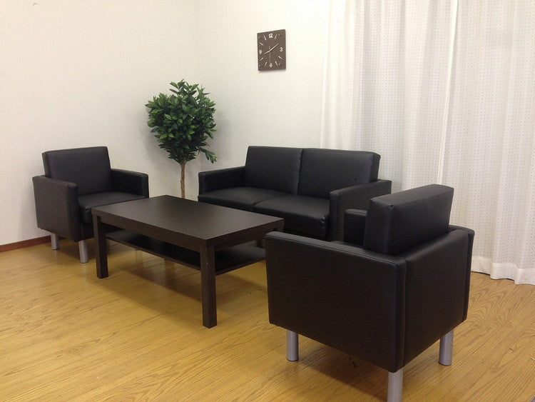 応接ソファ 1人掛け シャルマン ソファ 1人用 1人掛けソファー 応接用ソファ ロビーチェア 待合室 椅子 業務用 おしゃれ 銀行 オフィス家具(代引不可)