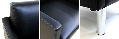 応接ソファ 1人掛け シャルマン ソファ 1人用 1人掛けソファー 応接用ソファ ロビーチェア 待合室 椅子 業務用 おしゃれ 銀行 オフィス家具(代引不可)