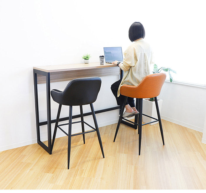 カウンターチェア 肘付き ハイチェア スツール バーチェア カウンター 椅子 背もたれ付き おしゃれ(代引不可)