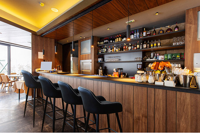 カウンターチェア 肘付き ハイチェア スツール バーチェア カウンター 椅子 背もたれ付き おしゃれ(代引不可)