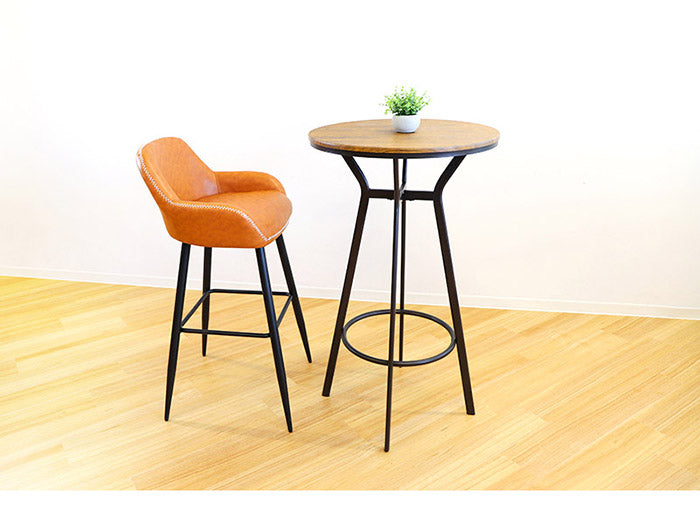 カウンターチェア 肘付き ハイチェア スツール バーチェア カウンター 椅子 背もたれ付き おしゃれ(代引不可)