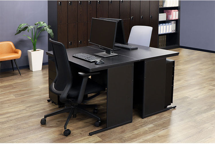 オフィスデスク 幅100cm 奥行60cm 1000×600 ワークデスク 木製 平机 パソコンデスク 事務机 おしゃれ オフィス シンプル 会社 机 WDH-1060 オフィスワーク デスク PC(代引不可)