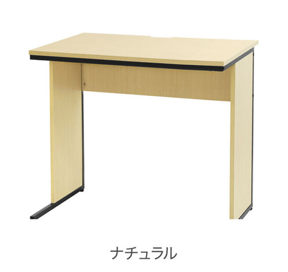 オフィスデスク 幅80cm 奥行60cm 800×600 ワークデスク 木製 平机 パソコンデスク 事務机 おしゃれ オフィス シンプル 会社 机 WDH-8060 オフィスワーク デスク PC(代引不可)