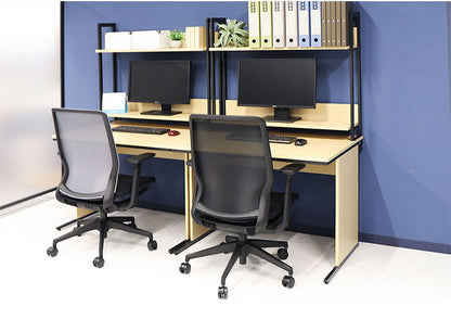 オフィスデスク 幅80cm 奥行60cm 800×600 ワークデスク 木製 平机 パソコンデスク 事務机 おしゃれ オフィス シンプル 会社 机 WDH-8060 オフィスワーク デスク PC(代引不可)