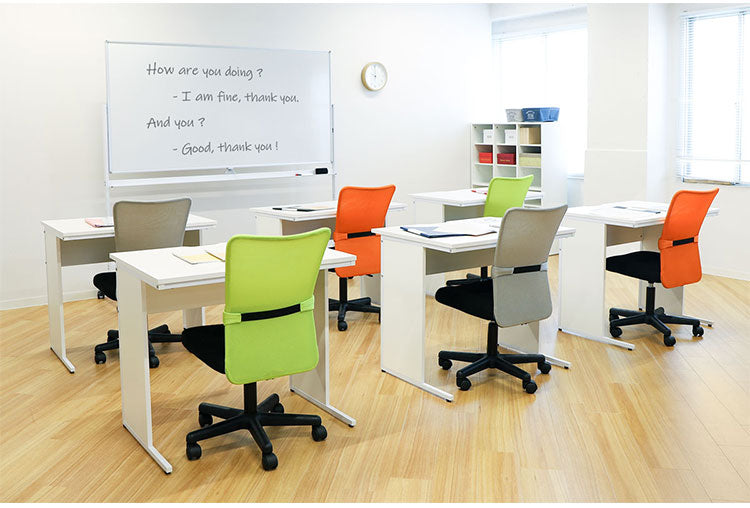 オフィスデスク 幅80cm 奥行60cm 800×600 ワークデスク 木製 平机 パソコンデスク 事務机 おしゃれ オフィス シンプル 会社 机 WDH-8060 オフィスワーク デスク PC(代引不可)