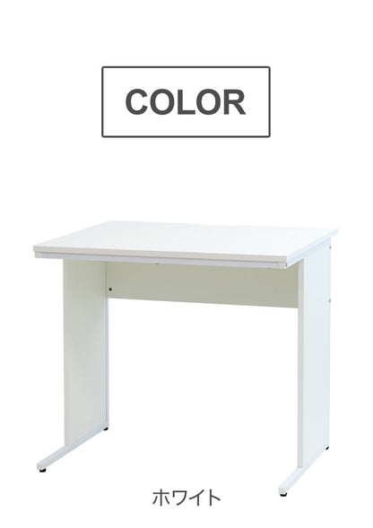 オフィスデスク 幅80cm 奥行60cm 800×600 ワークデスク 木製 平机 パソコンデスク 事務机 おしゃれ オフィス シンプル 会社 机 WDH-8060 オフィスワーク デスク PC(代引不可)