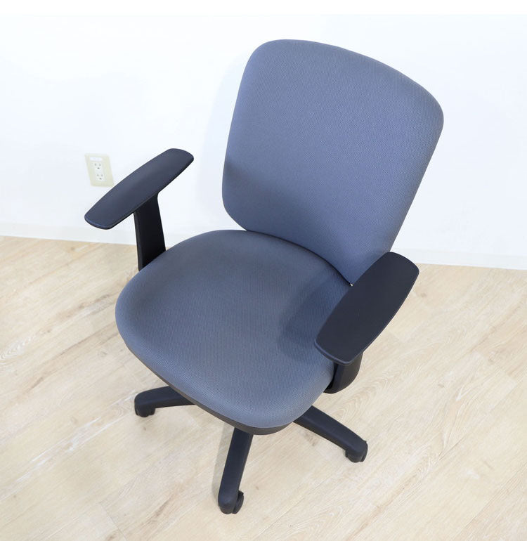 選べるタイプ肘 オフィスチェア 体圧分散チェア 座面にモールドウレタンを採用 長時間座りやすい 肘付き ループ肘 T字肘 ロッキング 耐久性 デスクチェア イス 事務椅子 布張り キャスター(代引不可)