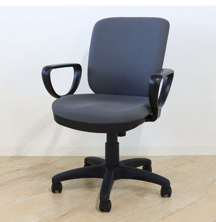 選べるタイプ肘 オフィスチェア 体圧分散チェア 座面にモールドウレタンを採用 長時間座りやすい 肘付き ループ肘 T字肘 ロッキング 耐久性 デスクチェア イス 事務椅子 布張り キャスター(代引不可)