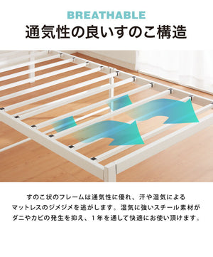 スチールベッド ポケットコイルマットレスセット シングル マットレスセット パイプベッド マットレス 圧縮ロール仕様 ベッド