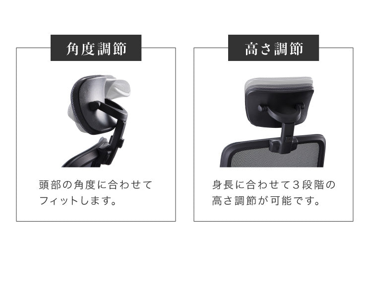 オフィスチェア メッシュ仕様 ロッキング機能付き デスクチェア ランバーサポート ワークチェア テレワーク 在宅ワーク