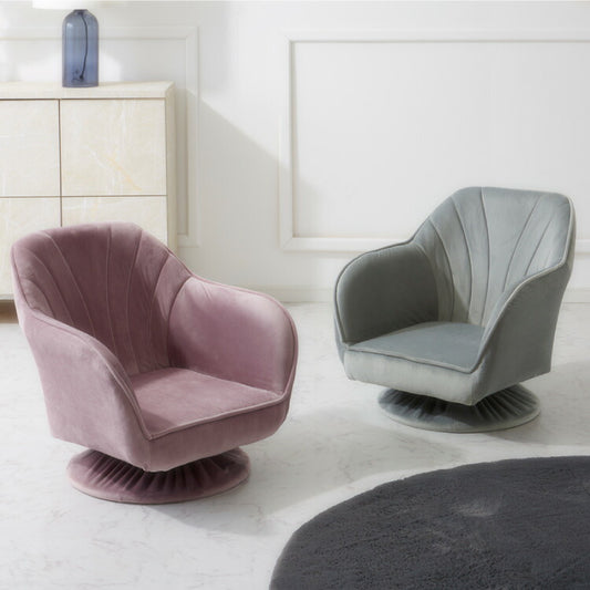 くすみカラー デザイン回転座椅子 おしゃれ かわいい ベルベット ベロア 座椅子 エレガントスタイル 椅子 イス チェア フロアソファー コンパクト