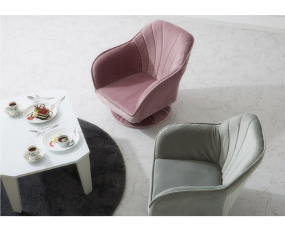 くすみカラー デザイン回転座椅子 おしゃれ かわいい ベルベット ベロア 座椅子 エレガントスタイル 椅子 イス チェア フロアソファー コンパクト