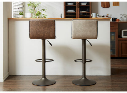 ヴィンテージ調 カウンターチェア ヴィンテージ加工 デザインカウンターチェア バーチェア 椅子 スツール レザー おしゃれ