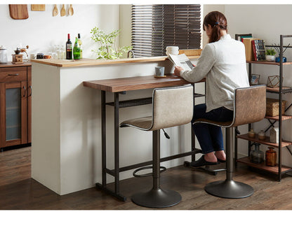 ヴィンテージ調 カウンターチェア ヴィンテージ加工 デザインカウンターチェア バーチェア 椅子 スツール レザー おしゃれ