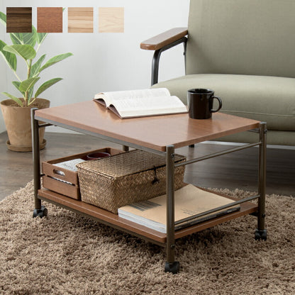 テーブル キャスター付 マルチテーブル ローテーブル センターテーブル テレビ台 サイドテーブル テレビボード オープンラック