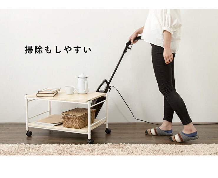 テーブル キャスター付 マルチテーブル ローテーブル センターテーブル テレビ台 サイドテーブル テレビボード オープンラック