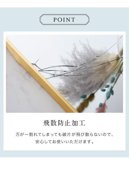 ウォールミラー ゴールド 直径50cm アルミ合金フレ ーム 鏡 壁掛け 飛散防止加工 サークルミラー 円形 丸 おしゃれ 玄関かがみ