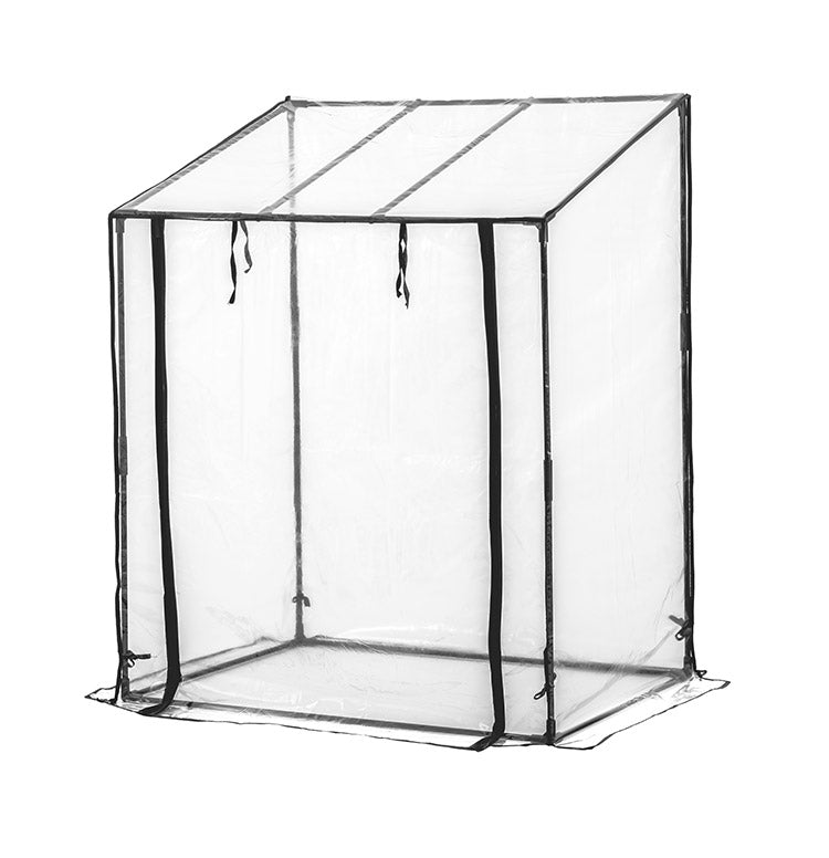 フラワースタンド用温室 ブラック 組み立て簡単 工具不要 ビニール温室棚 フラワースタンド 専用 ビニールハウス フラワーラック ガーデンハウス フラワーハウス ラック ベランダ 家庭用