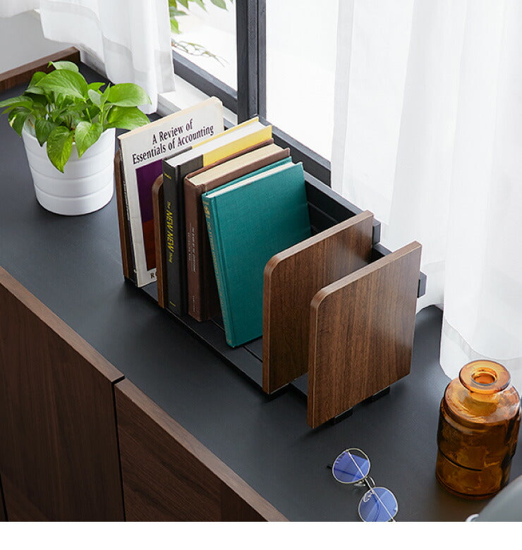 ヴィンテージ調 ブックスタンド 木製 卓上 伸縮 本立て スライド 整頓 整理 本 シンプル ナチュラル かわいい モダン 本棚 シェルフ ブックシェルフ マガジンラック スライドブックスタンド ディスプレイ インテリア  (代引不可)