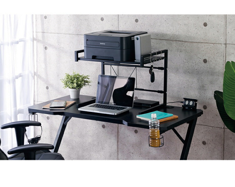 マルチラック 伸縮式 幅40~65cm 伸縮ラック 卓上ラック キッチンラック レンジ上収納 FAX台 ファックス台 マルチ卓上ラック