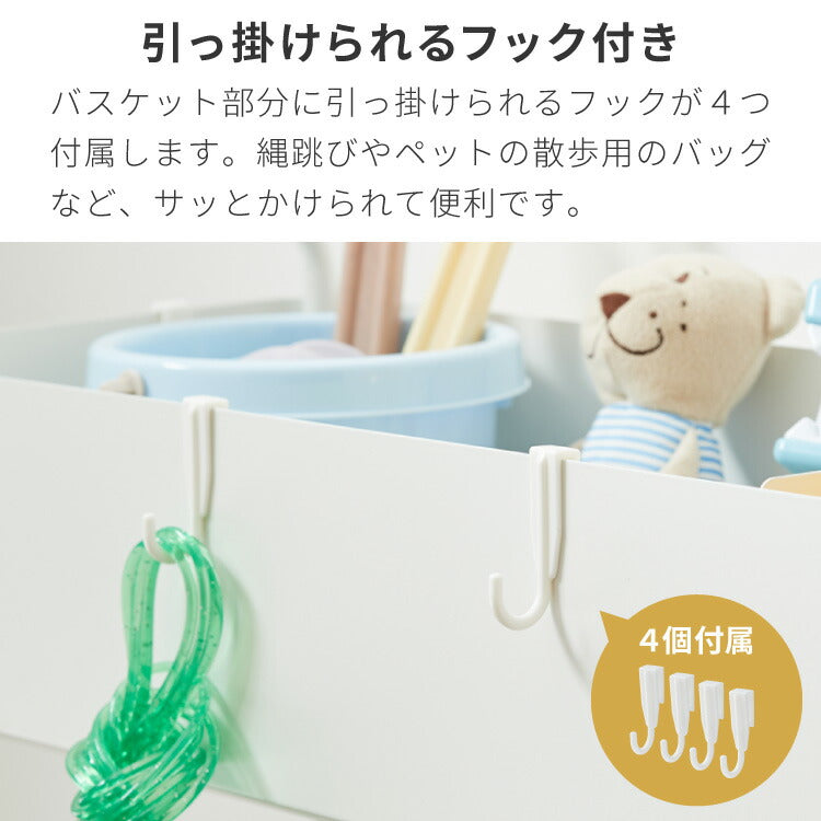 キャスター付き お片付けラック 3段 玄関収納ラック シューズラック おもちゃ収納 靴収納 プランタースタンド ボールスタンド おもちゃ 部活道具 子ども スチールラック