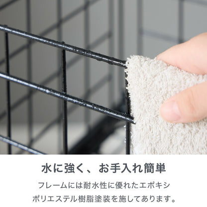 ランドリーバスケット 2段 木取っ手 角型 ランドリーワゴン 洗濯かご キャスター付き スリム スクエアタイプ ランドリーラック ランドリーボックス ワイヤーバスケット バスケット ランドリー収納