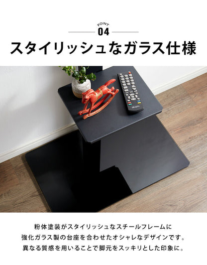 テレビスタンド 37~70型対応 壁寄せ テレビ テレビ台 背面収納 壁寄せテレビスタンド 棚付き ガラス おしゃれ テレビ会議