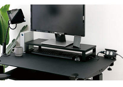 モニタースタンド USBポート3個口付き 幅60×奥行き21 モニター台 机上台 液晶モニター台 机上ラック 電話台