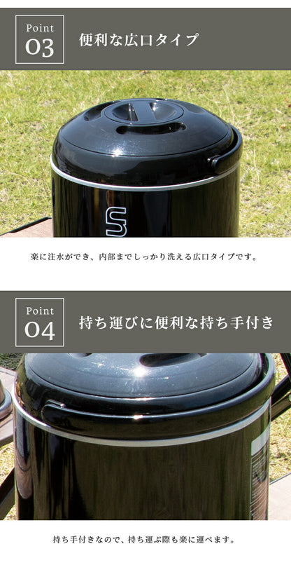 ウォータージャグ UN+USUAL アニュージュアル スポーツドリンク対応 ウォータージャグ 5L 保冷 キャンプ キャンプ用品 アウトドア ウォータータンク 水タンク