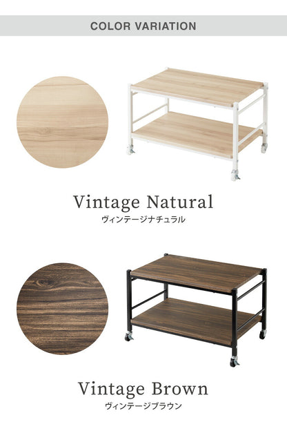 キャスター付き マルチテーブル 幅65cm テーブル キャスター付 センターテーブル ローテーブル サイドテーブル テレビ台 23型 テレビボード オープンラック