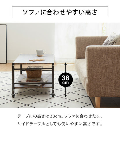 キャスター付き マルチテーブル 幅80cm テーブル キャスター付 センターテーブル ローテーブル サイドテーブル テレビ台 32型 テレビボード オープンラック