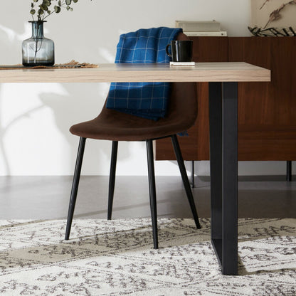 ダイニングテーブル 幅120cm 傷に強いメラミン板 テーブル 単品 120×80 4人掛け 長方形 4人掛 テーブル ダイニング ダイニングテーブル テーブル単品 ヴィンテージ モダン 木目 北欧 おしゃれ(代引不可)