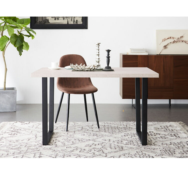 ダイニングテーブル 幅120cm 傷に強いメラミン板 テーブル 単品 120×80 4人掛け 長方形 4人掛 テーブル ダイニング ダイニングテーブル テーブル単品 ヴィンテージ モダン 木目 北欧 おしゃれ(代引不可)