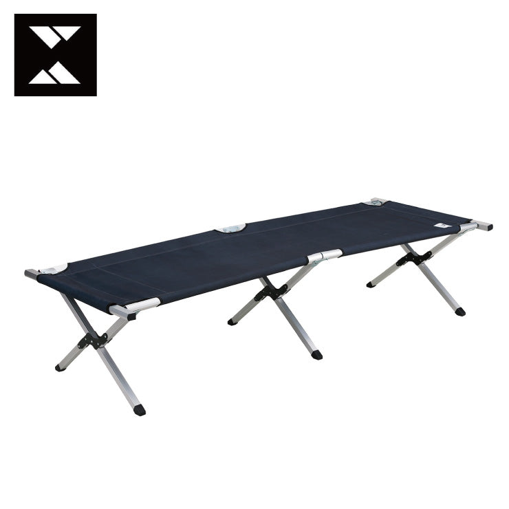 UN+USUAL アニュージュアル アルミコンパクトベッド アウトドアベッド コンパクト収納可 アルミコット アウトドア キャンプ用品