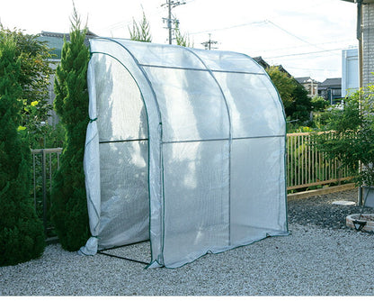 ウォール温室 ブラック ウォール型 壁 ビニール温室棚 ビニールハウス フラワーラック ガーデンハウス フラワーハウス ラック ベランダ 家庭用 園芸 栽培 小型 サイクルハウス 自転車収納