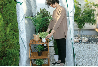 ウォール温室 ブラック ウォール型 壁 ビニール温室棚 ビニールハウス フラワーラック ガーデンハウス フラワーハウス ラック ベランダ 家庭用 園芸 栽培 小型 サイクルハウス 自転車収納