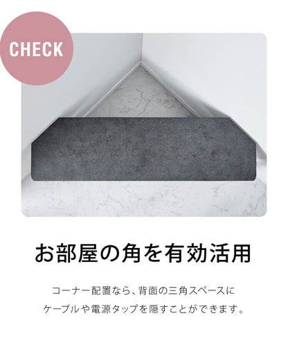 コーナーテレビ台 組み立て簡単 おしゃれな大理石柄 42インチまで対応 テレビラック ローボード テレビボード システムラック おしゃれ かわいい 韓国インテリア オープンラック 棚 シェルフ