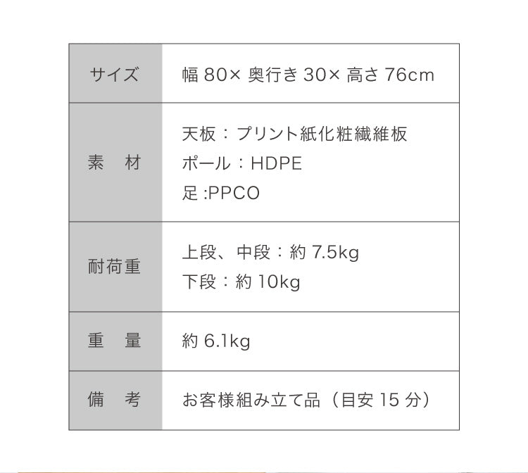 楕円型 オープンラック 組み立て簡単 おしゃれな大理石柄 幅80 3段 ラック システムラック おしゃれ かわいい 韓国インテリア オープンラック 楕円型 棚 シェルフ ディスプレイラック 多目的ラック