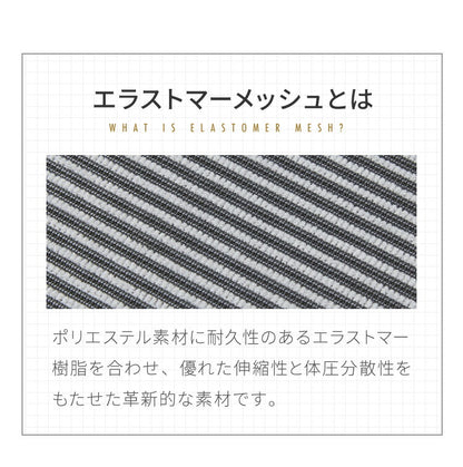 オフィスチェア 高機能チェア 独立ランバーサポート エラストマーメッシュ採用 ヘッドレスト付き ワークチェア デスクチェア メッシュ おしゃれ 椅子