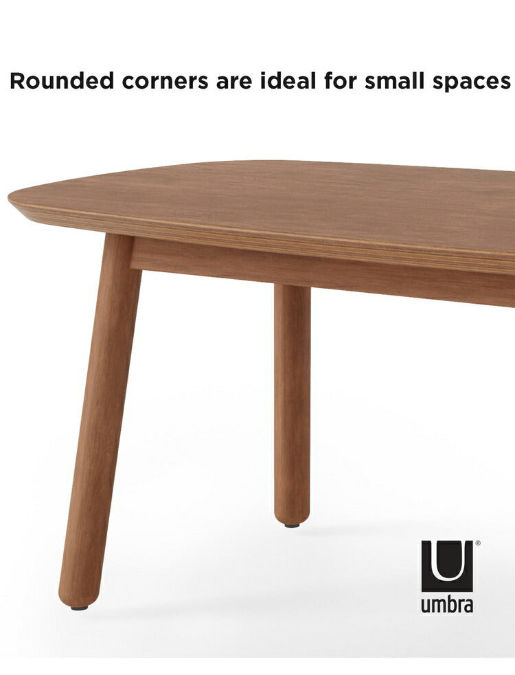 サイドテーブル スウィボ コーヒーテーブル ウォルナット Umbra アンブラ インテリア リビング テーブル サイドテーブル おしゃれ シンプル 木目 小物置き 整理整頓 便利 回転(代引不可)