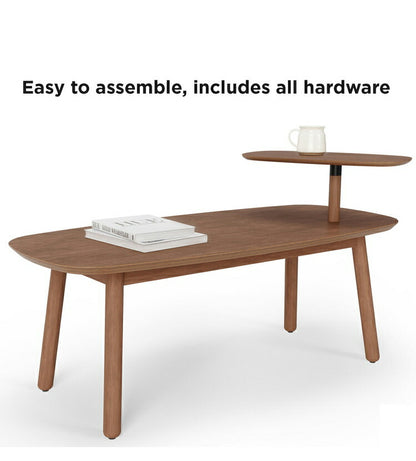 サイドテーブル スウィボ コーヒーテーブル ウォルナット Umbra アンブラ インテリア リビング テーブル サイドテーブル おしゃれ シンプル 木目 小物置き 整理整頓 便利 回転(代引不可)