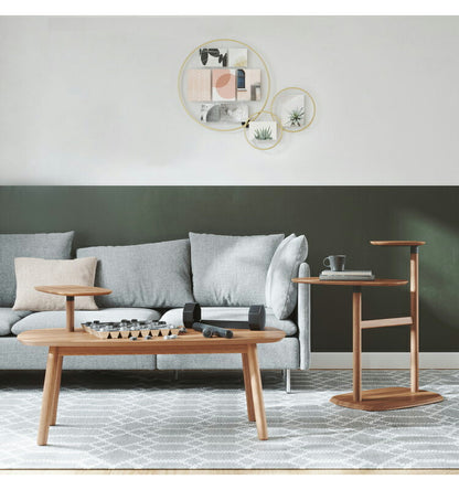 サイドテーブル スウィボ コーヒーテーブル ウォルナット Umbra アンブラ インテリア リビング テーブル サイドテーブル おしゃれ シンプル 木目 小物置き 整理整頓 便利 回転(代引不可)