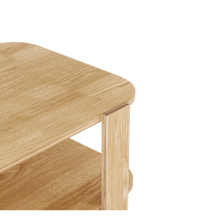 アンブラ テーブル おしゃれ 自然 天然木材 ナチュラル テーブル 木目 コーヒーテーブル ウッド 応接テーブル リビング 玄関 ダイニング 机 収納棚 組み立て 簡単(代引不可)