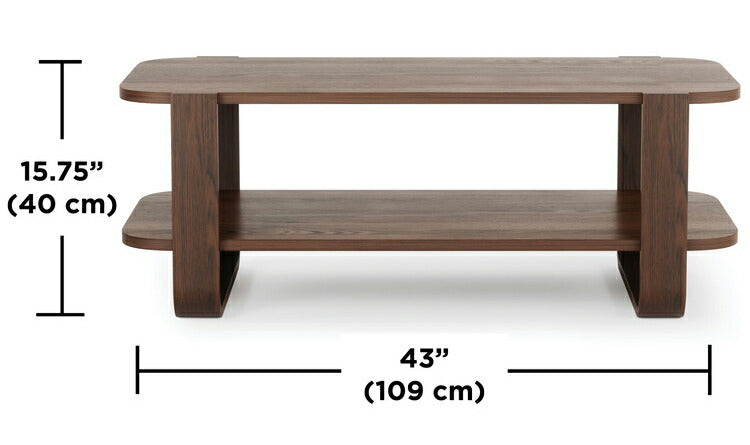 アンブラ センターテーブル 応接テーブル ウッドセンターテーブル リビング テーブル 机 ベルウッド コーヒーテーブル エイジドウォルナット(代引不可)