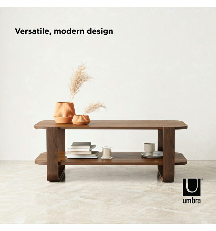 アンブラ センターテーブル 応接テーブル ウッドセンターテーブル リビング テーブル 机 ベルウッド コーヒーテーブル エイジドウォルナット(代引不可)