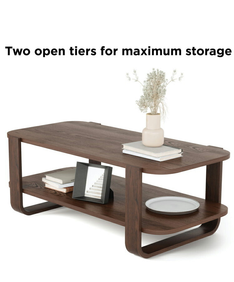 アンブラ センターテーブル 応接テーブル ウッドセンターテーブル リビング テーブル 机 ベルウッド コーヒーテーブル エイジドウォルナット(代引不可)